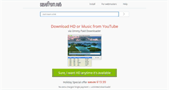 Desktop Screenshot of en.savefrom.net